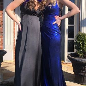Cobalt blue prom dress